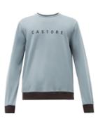 Matchesfashion.com Castore - Ribiero Logo Print Neoprene Sweatshirt - Mens - Grey