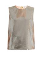 Diane Von Furstenberg Sequin-embellished Top