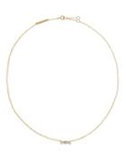 Matchesfashion.com Delfina Delettrez - Diamond, Pearl & 18kt Gold Necklace - Womens - Yellow Gold