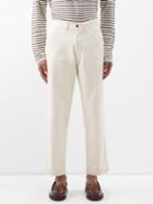 Officine Gnrale - Preston Cotton-twill Chino Trousers - Mens - Cream