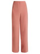 Roksanda Petra Piped Silk-crepe Trousers