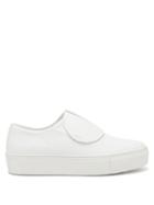 Matchesfashion.com Primury - Paper Planes Slip On Leather Trainers - Womens - White