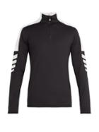 Matchesfashion.com Bogner - Elias Striped Half Zip Performance Top - Mens - Black White