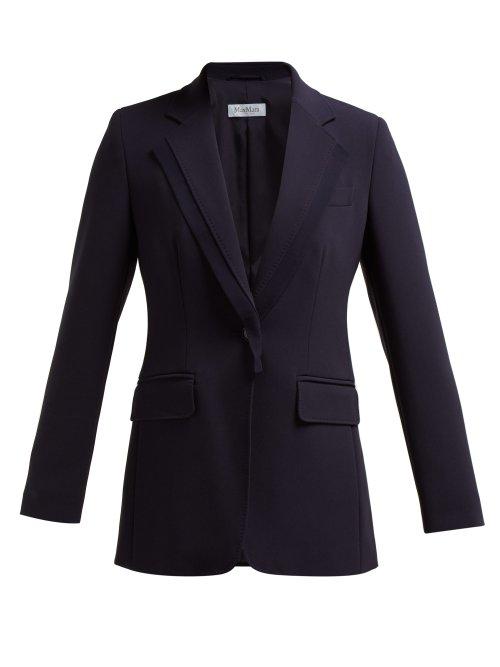 Matchesfashion.com Max Mara - Tirsi Blazer - Womens - Navy
