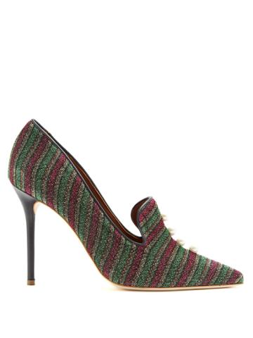 Malone Souliers X Natalia Vodianova Lubov Striped Pumps