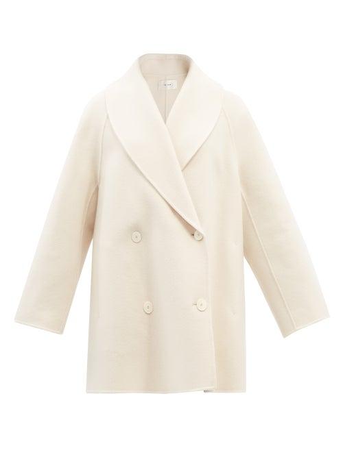 The Row - Polli Double-breasted Wool-blend Jacket - Womens - Ivory