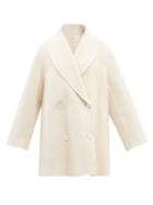 The Row - Polli Double-breasted Wool-blend Jacket - Womens - Ivory
