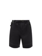 And Wander - Trek Belted Shell Shorts - Mens - Black