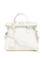 Maison Margiela - 5ac Mini Leather Handbag - Womens - White