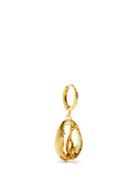 Elise Tsikis - Lena 24kt Gold-plated Single Earring - Womens - Yellow Gold