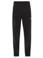 Matchesfashion.com Balenciaga - Logo-embroidered Side-stripe Jersey Track Pants - Mens - Black White