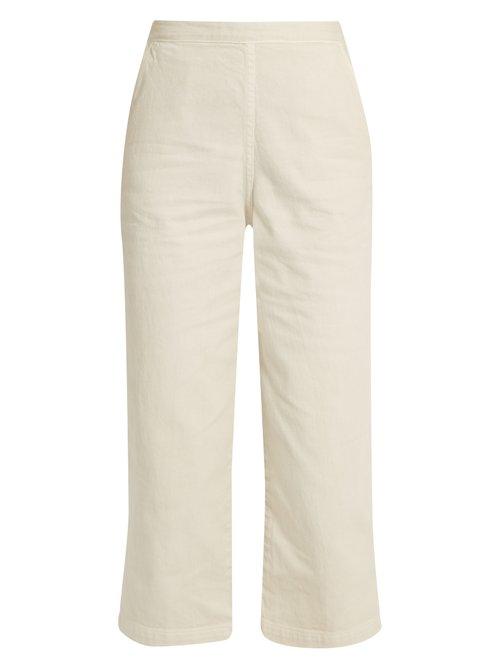 Matchesfashion.com Rachel Comey - Limber High Rise Wide Leg Jeans - Womens - Ivory