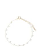 Matchesfashion.com Mizuki - Floating Pearl 14kt Gold Anklet - Womens - Pearl