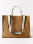Marni - East West Faux-raffia Tote Bag - Mens - Natural