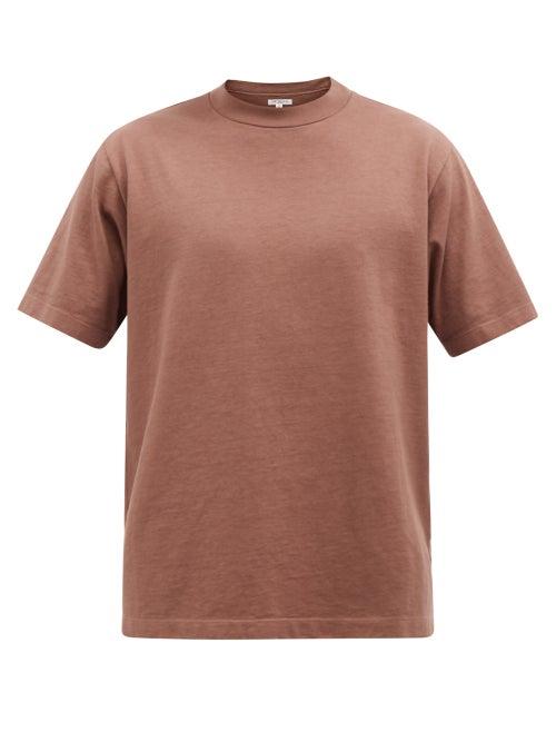 Lady White Co. - Rugby Cotton-jersey T-shirt - Mens - Light Brown