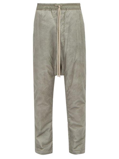 Matchesfashion.com Rick Owens Drkshdw - Drawstring Track Pants - Mens - Grey