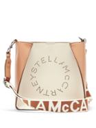 Matchesfashion.com Stella Mccartney - Stella Small Bicolour Faux-leather Cross-body Bag - Womens - White Multi
