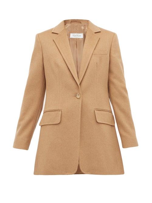 Matchesfashion.com Max Mara - Fagiani Jacket - Womens - Camel