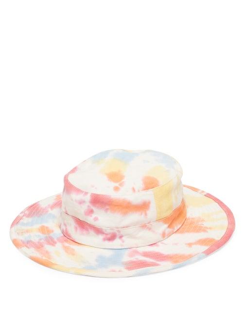 Matchesfashion.com Loewe Paula's Ibiza - Tie-dye Explorer Hat - Mens - Blue Multi