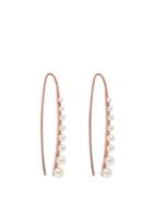Sophia Kokosalaki Meteorfall Pearl & Rose-gold Earrings