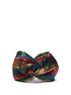Guccilux Logo-jacquard Lurex Turban Headband