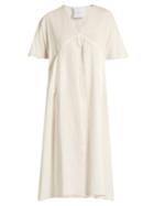 Loup Charmant Abid Fluted-sleeve Cotton Kaftan