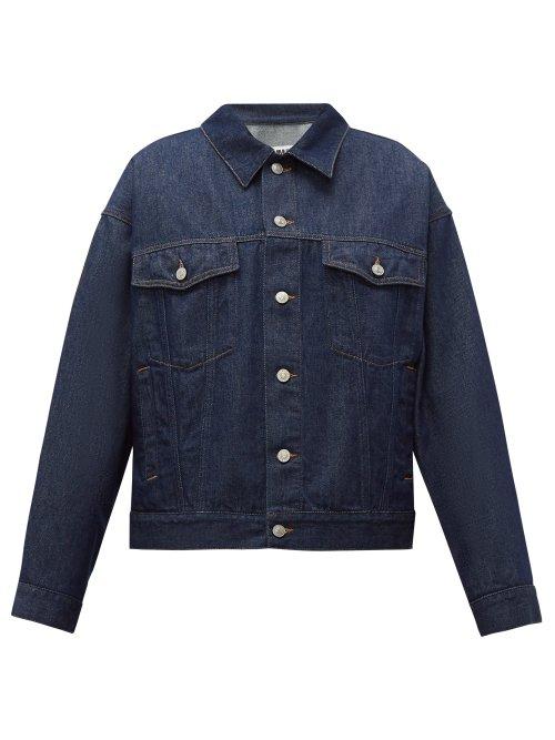Matchesfashion.com Mm6 Maison Margiela - Oversized Denim Jacket - Womens - Denim