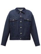 Matchesfashion.com Mm6 Maison Margiela - Oversized Denim Jacket - Womens - Denim