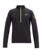 Matchesfashion.com Asics - Lite Show Half-zip Stretch-jersey Top - Mens - Black