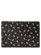 Givenchy Hibiscus Coated-canvas Pouch