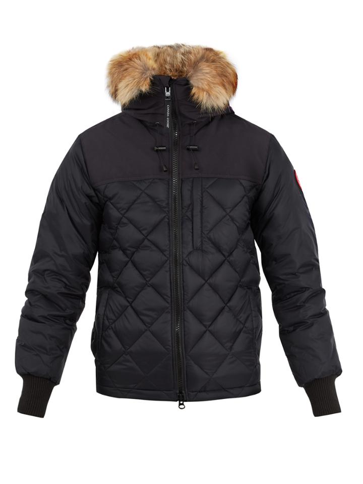 Canada Goose Pritchard Fur-trimmed Down Coat