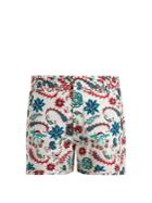 Le Sirenuse, Positano Leopard Garden-print Cotton Shorts