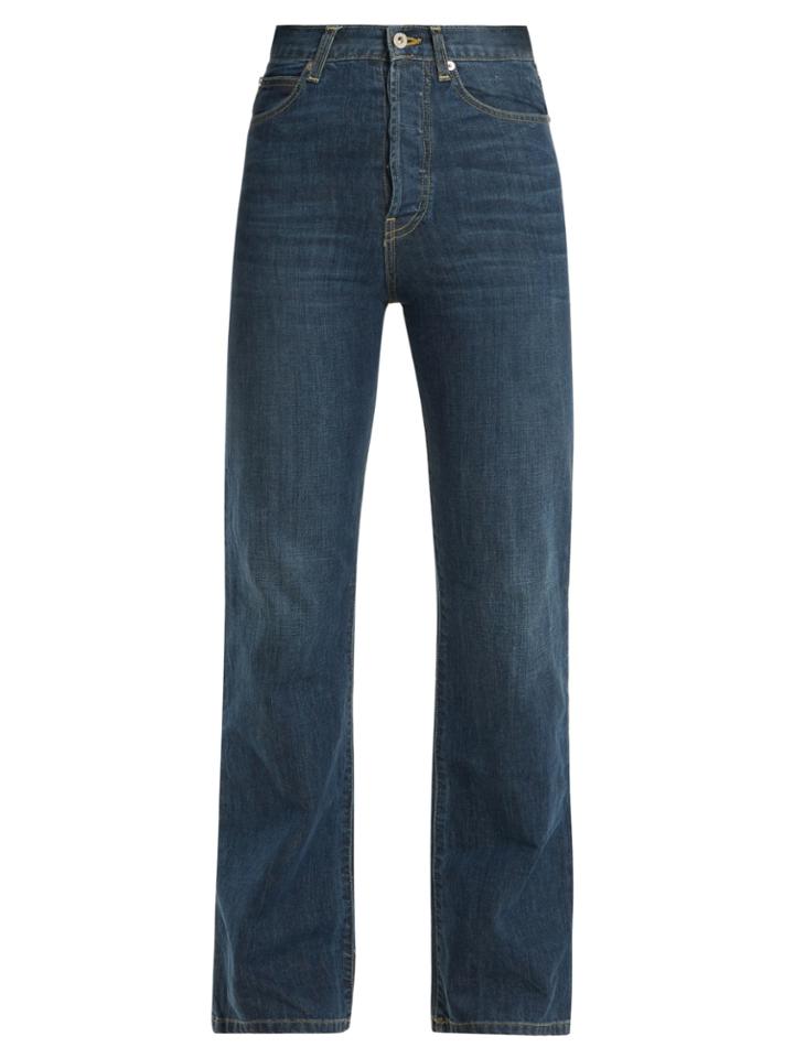 Eve Denim Anabel High-rise Straight-leg Denim Jeans