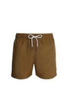 Matchesfashion.com Retromarine - Straight Leg Swim Shorts - Mens - Green