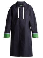 La Fetiche Siouxie Reversible Vulcanised Rubber Trench Coat