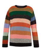 Matchesfashion.com The Elder Statesman - Super Duper Crewneck Cashmere Sweater - Mens - Multi