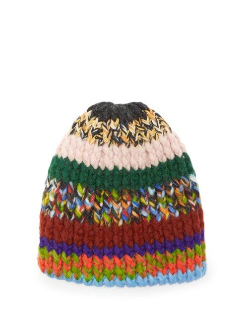 Matchesfashion.com Missoni - Chunky Knit Hat - Womens - Multi