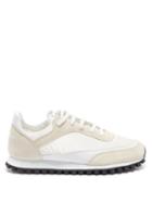 Matchesfashion.com Comme Des Garons Comme Des Garons - X Spalwart Coated-canvas And Leather Trainers - Womens - White