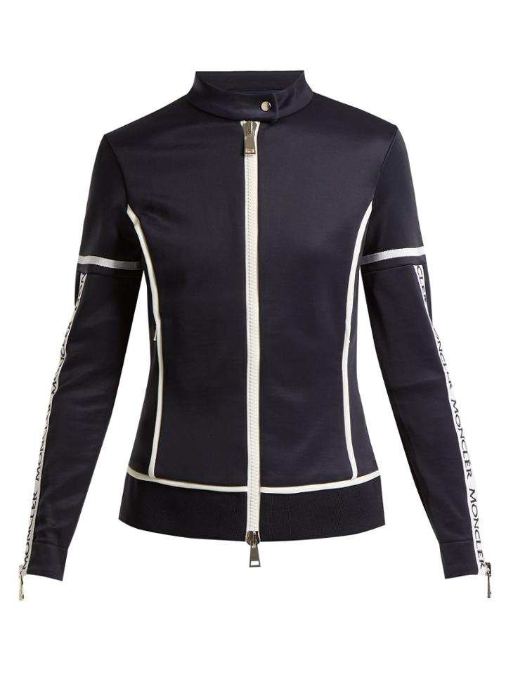 Moncler Maglia Jersey Stretch Track Top