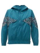 Matchesfashion.com Adidas By Stella Mccartney - Athletics Hooded Jacket - Womens - Blue
