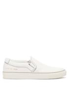 Matchesfashion.com Common Projects - Leather Slip On Trainers - Womens - White