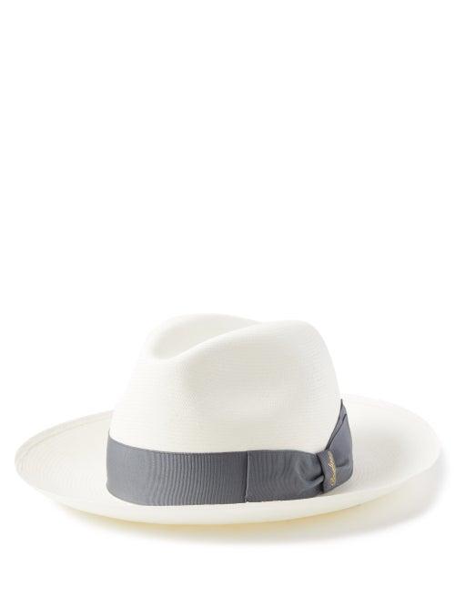 Borsalino - Amedeo Straw Panama Hat - Mens - Cream