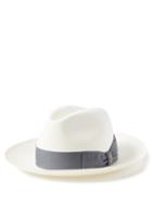 Borsalino - Amedeo Straw Panama Hat - Mens - Cream