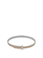 Matchesfashion.com Bottega Veneta - Intrecciato Embossed Silver Bracelet - Womens - Gold