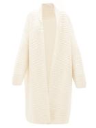 Matchesfashion.com Raey - Oversized Chunky-knit Cashmere Cardigan - Womens - Ivory