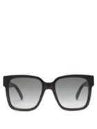 Matchesfashion.com Givenchy - 2g Square Acetate Sunglasses - Womens - Black