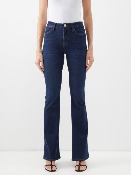 Frame - Le High Flare Jeans - Womens - Navy