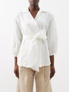 Weekend Max Mara - Silver Blouse - Womens - Ivory