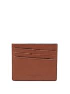 Maison Margiela - Four-stitches Leather Cardholder - Mens - Brown