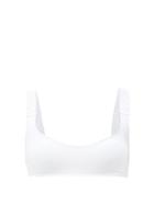 Matchesfashion.com Solid & Striped - The Elle Braided Scoop-neck Bikini Top - Womens - White